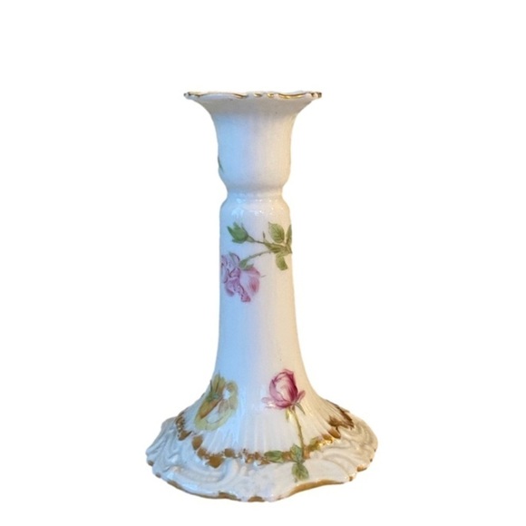 VINTAGE Limoges China Candlestick Holder - Picture 2 of 5